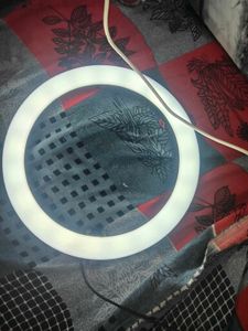 LED Ring Light with Phone Holder