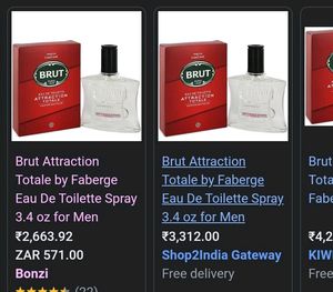 Imported Perfume