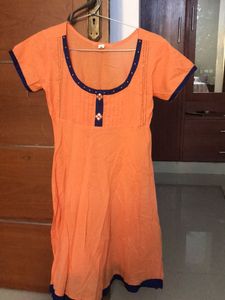 Orange Kurta Never Used