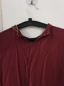 Boho Embroidered Tunic Top