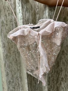 Sparkling Sequin Cami Top