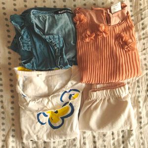 Combo Of 4 For Baby Girls