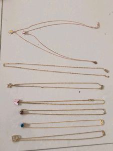 Lot of 7 Delicate Necklaces