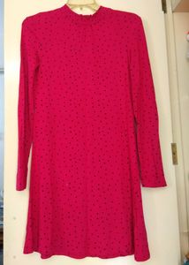Marks and Spencer Pink Polka Dot dress