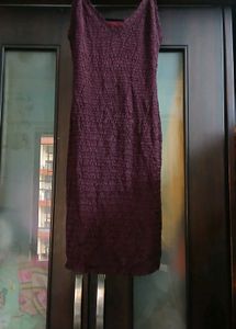 Lace Bodycon Dress - M/L Size