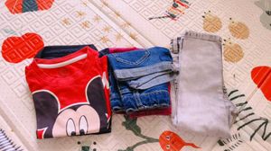 bundle of boy clothes