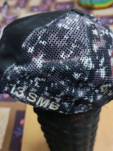 Black Leopard Cap