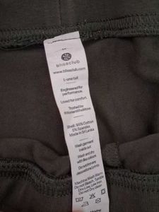 Dark Green Casual Pants