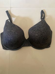 Comfortable Heathered Grey Bra
