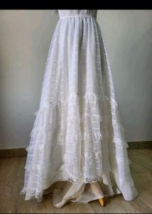 Elegant Off-Shoulder Lace Maxi Dress