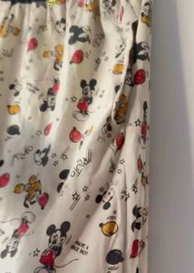 elastic waist Mickey Mouse Pajama Pants