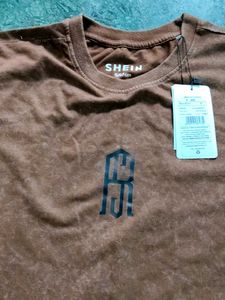 Brown Graphic T-Shirt