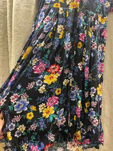 Floral Print Midi Dress