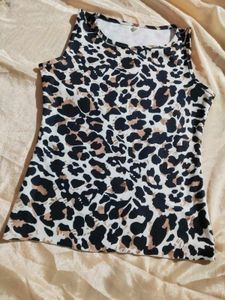 Chetah print top
