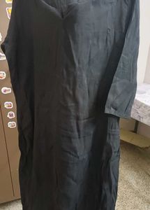 Classic Black Kurta