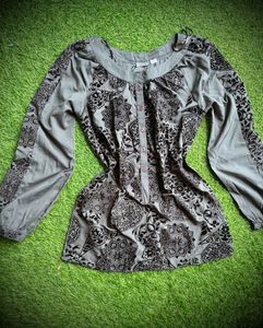 Beautiful unique Puff Sleeves Designer Top