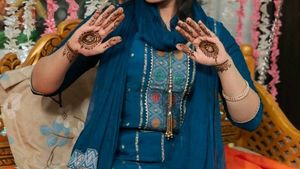 Beautiful Blue Kurta Set with Intricate Embroidery