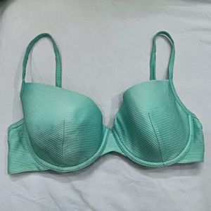 Mint Green❤️ big size Ribbed Bikini Top