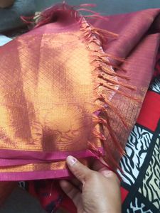 Light Weight Copper silk Saree