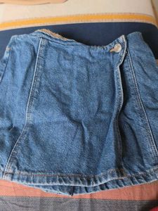 Blue Denim Skirt
