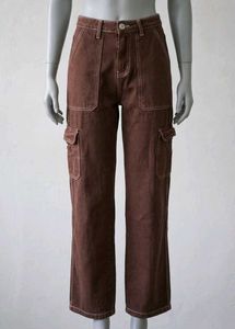 Brown Cargo Pants