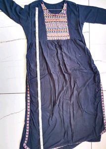 💫 Embroidered Kurta For Women
