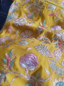 Vibrant Floral embroidery Blouse