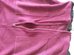 Burgundy Straight strachable Skirt