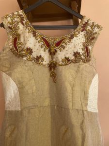 Elegant Embroidered Anarkali Kurta