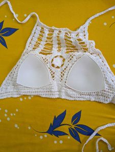 Boho Crochet Halter Top