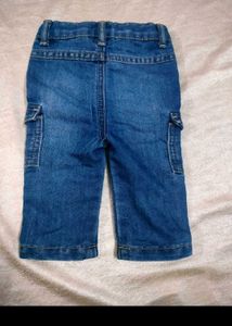 Kids Denim Cargo Shorts