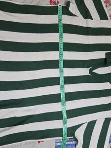 Men's Striped V-Neck T-Shirt