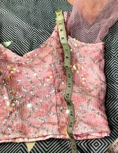 Sparkling Pink Lehenga Choli nd dupatta