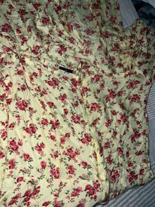 Floral Print Maxi Dress