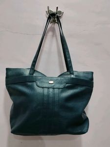 Stylish Dark Teal Tote Bag