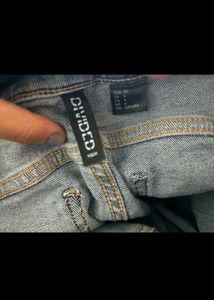 H&amp;M y2k Flared Blue Jeans