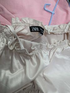 Satin Ruched Cami Top