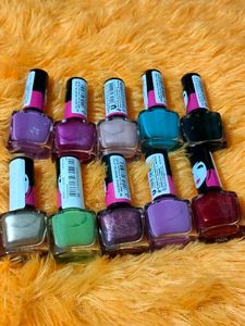 Pack Of 10 ELLE18 NAIL POLISH