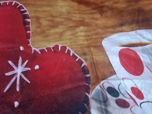 Brand new premium velvet  bedsheet with pillow