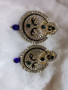 Combo Of 2 Beautiful Stone Work Occasional Earings