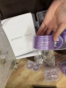 Lilac Shimmer Glass-Style Stack