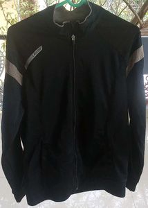 Lecaf Vtg Black zip up jacket!!!