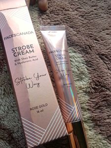 Face Canada Strobe Cream Rose Gold