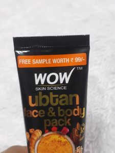 Wow Ubtan face And Body Pack 15ml