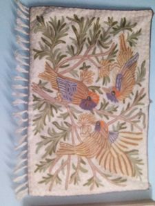 Handmade Bird Embroidery Wall Hanging | Premium De