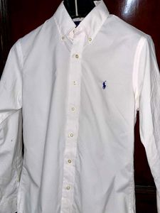 Classic White Polo Ralph Lauren Shirt