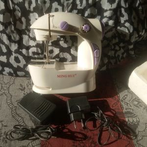 Mini Sewing Machine With Foot Pedal And Charger