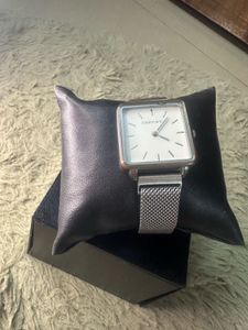 Joker&witch Square Dial Mesh Strap Watch