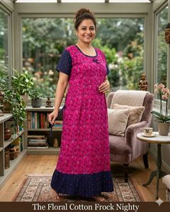 Women's Pink short gown