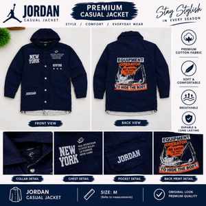 💙 Stylish Navy Blue Casual Jacket 🧥